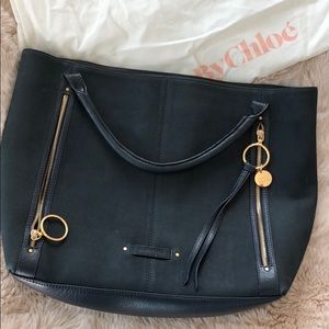 See by Chloe nubuck tote